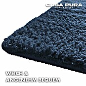 Floordirekt Badteppich Sky (80 x 50 cm, Dunkelblau, 100% Polyester) | BAUHAUS