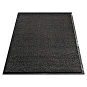 Fußmatte Monochrom (Schwarz, 90 x 60 cm, 100 % Polyamid) | BAUHAUS