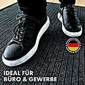 Fußmatte Dura (Anthrazit, 150 x 90 cm, 100 % Polypropylen) | BAUHAUS