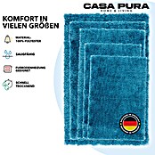 Floordirekt Badteppich Sky (120 x 120 cm, Petrol, 100% Polyester) | BAUHAUS