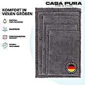 Floordirekt Badteppich Sky (120 x 70 cm, Dunkelgrau, 100% Polyester) | BAUHAUS
