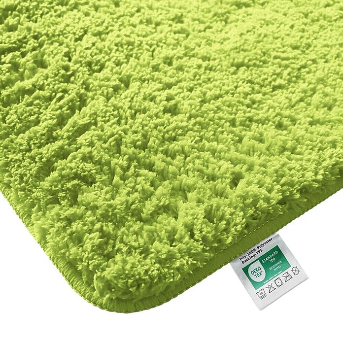 Floordirekt Badteppich Sky (120 x 70 cm, Apfelgrün, 100% Polyester) | BAUHAUS