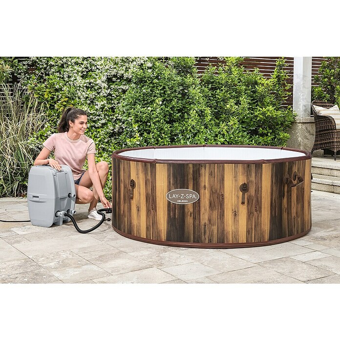 Bestway Lay-Z-Spa Prenosni masažni bazen Helsinki  (Ø x V: 180 x 66 cm, 1.123 l) | Napihljivi masažni bazeni | Masažni bazeni | Bazeni | Vrt in prosti čas | Izdelki | BAUHAUS