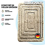 Floordirekt Badteppich Atlantis (100 x 60 cm, Beige, 100% Polyester) | BAUHAUS