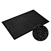 Fußmatte Monochrom (Schwarz, 90 x 60 cm, 100 % Polyamid) | BAUHAUS