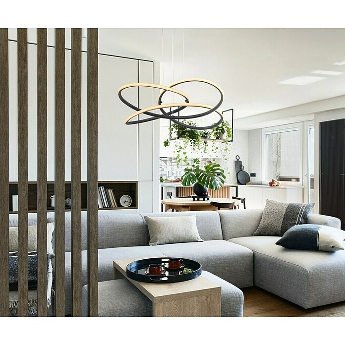 Globo Viseća LED svjetiljka Panda  (30 W, Visina: 120 cm, Topla bijela) | BAUHAUS