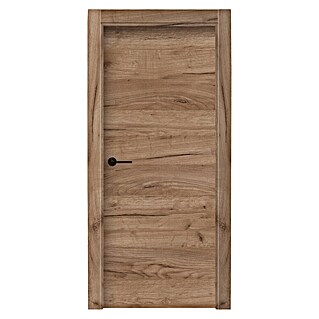 Pack puerta de interior Cognac (62,5 x 203 cm, Derecha, Marrón)