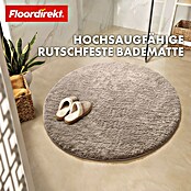 Floordirekt Badteppich Sky (95 x 95 cm, Beige, 100% Polyester) | BAUHAUS