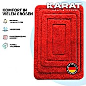 Floordirekt Badteppich Atlantis (60 x 40 cm, Rot, 100% Polyester) | BAUHAUS
