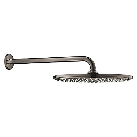 Grohe Rainshower Cosmopolitan 310 Kopfbrausen-Set (Durchmesser: 31 cm, 9,5 l/min, Wandmontage, Hard Graphite)