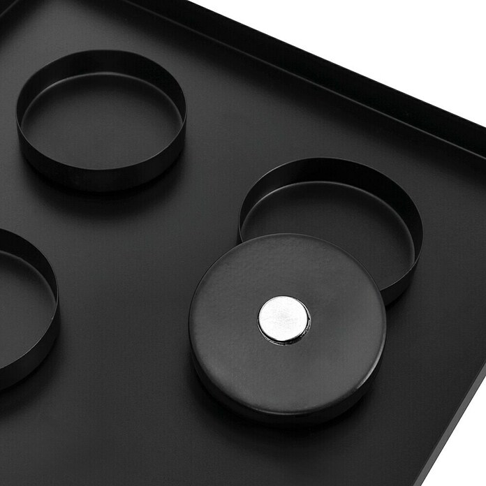 Adventskerzenhalter (Metall, Schwarz) | BAUHAUS