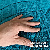 Floordirekt Badteppich Maris (80 x 50 cm, Türkis, 100% Polyester) | BAUHAUS