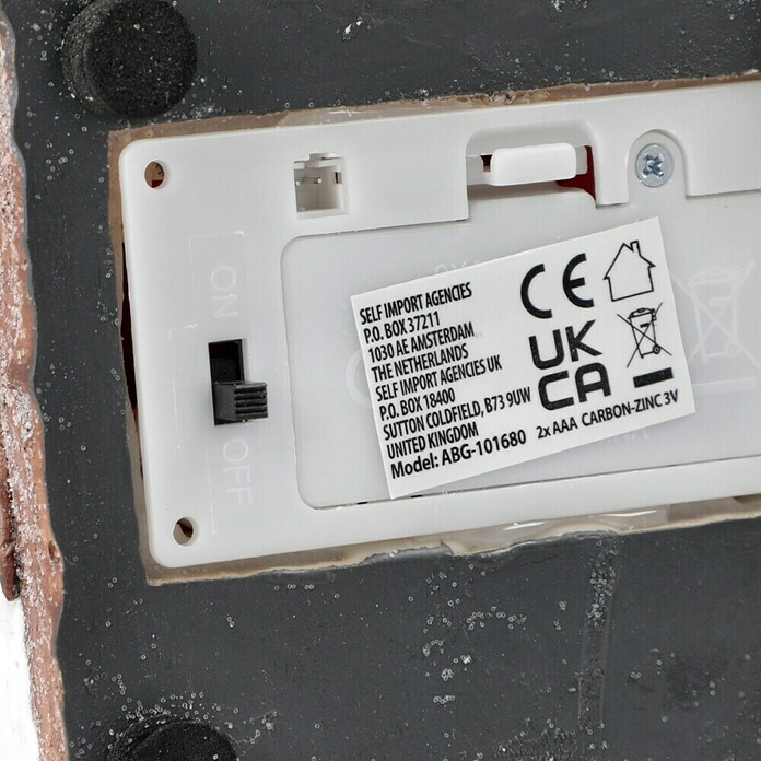 Aldea navideña LED (Multicolor, 9,5 x 9,5 x 13 cm, LED, Funciona con pilas) | BAUHAUS