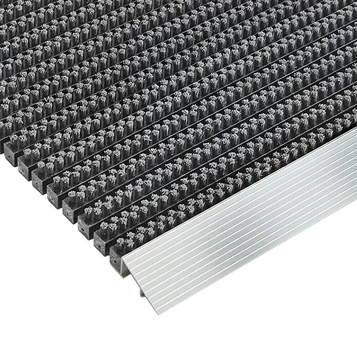 Fußmatte Profi Brush (Grau, 60 x 40 cm, 100 % Nylon) | BAUHAUS