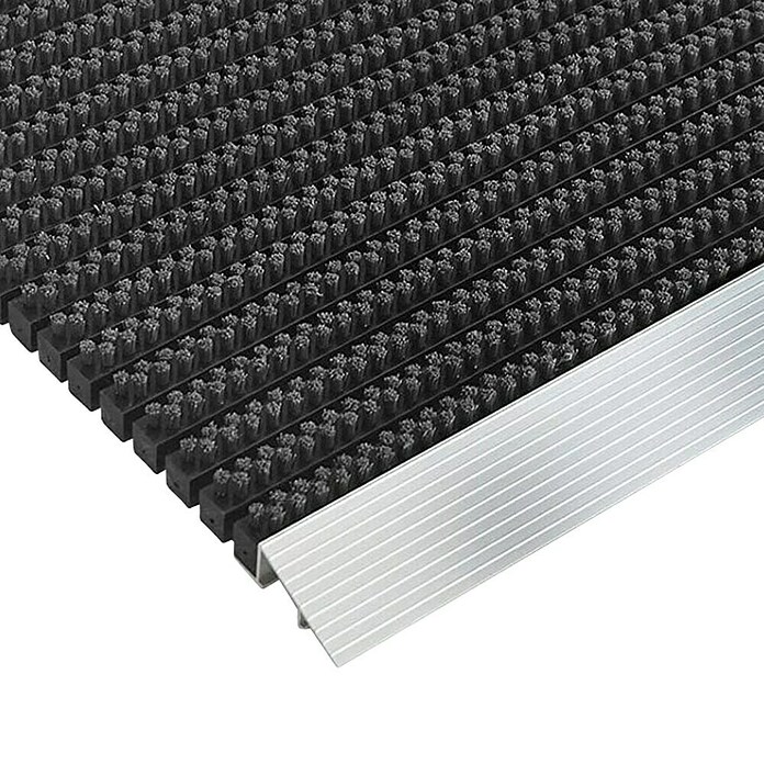 Fußmatte Profi Brush (Schwarz, 60 x 40 cm, 100 % Nylon) | BAUHAUS