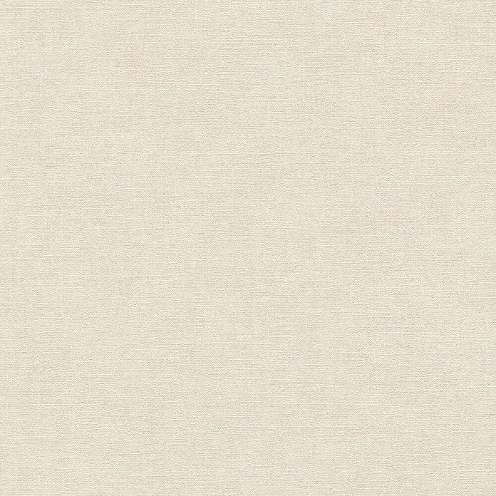 A.S. Création Metropolitan Stories Hot Spots Vliestapete - Creme-Beige, Uni, 10,05 x 0,53 m - Detailaufnahme einer cremefarbenen Textur, ideal für Hintergründe und Designprojekte. Die feine Webart verleiht Wärme und Eleganz.