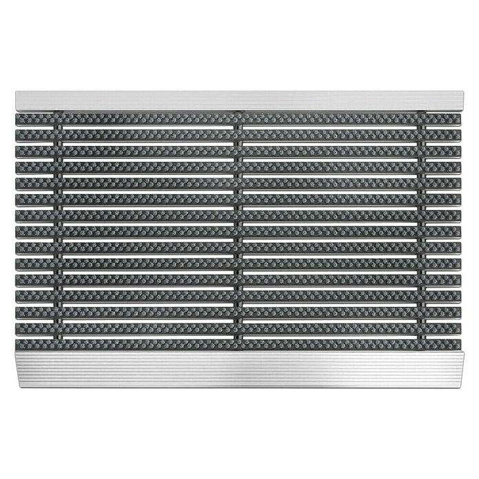 Fußmatte Profi Brush (Grau, 60 x 40 cm, 100 % Nylon) | BAUHAUS