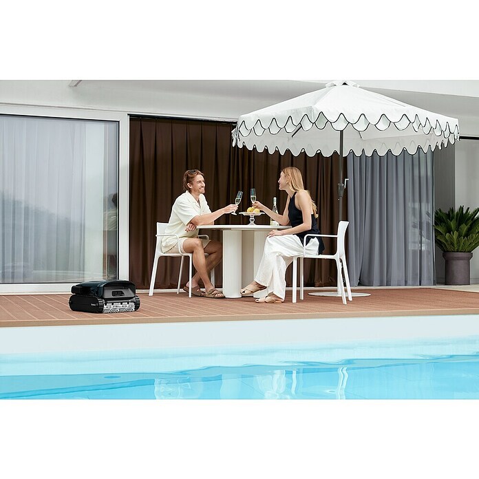 Beatbot Robot de piscina Aquasense Pro (Funcionamiento con batería, Específico para: Piscinas de hasta 300 m², Potencia de filtración: 21 m³/h) | BAUHAUS