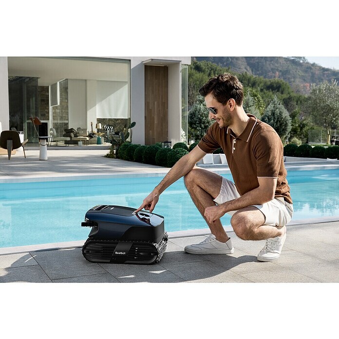Beatbot Robot de piscina Aquasense 2 Ultra (Funcionamiento con batería, Específico para: Piscinas de hasta 360 m², Potencia de filtración: 21 m³/h) | BAUHAUS