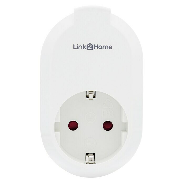 REV WiFi-Schaltsteckdose Link2Home (Weiß, 10 A, 230 V)