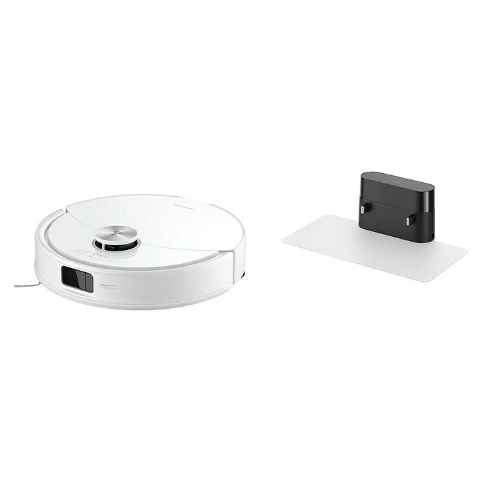 Roborock Robot aspirador con mopa Q10 VF White (Potencia de aspiración: 10.000 Pa, Duración de la batería: 150 min, Capacidad del robot: 500 ml, Blanco) | BAUHAUS