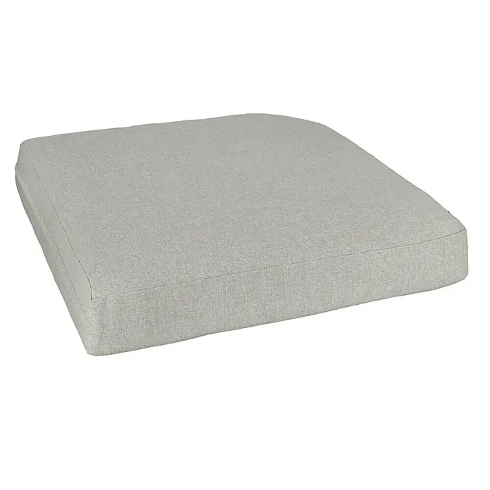 Sunfun Hannah Sitzkissen - Passend für: Sunfun Hannah Eckelement - Nahaufnahme eines grauen Sitzkissens, ideal für Gartenmöbel oder Lounges. Bequeme und stilvolle Ergänzung für jeden Aussenbereich.