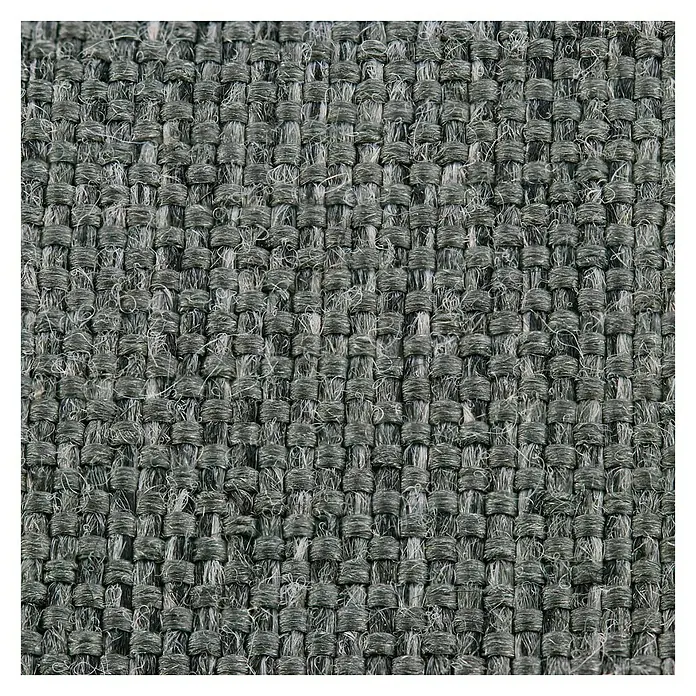 Sunfun Ersatzkissen Livorna Sessel - Passend für: Sunfun Gartensessel Livorna - Nahaufnahme eines gewebten, grauen Stoffmusters, das eine Textur und Details der Stoffoberfläche zeigt.