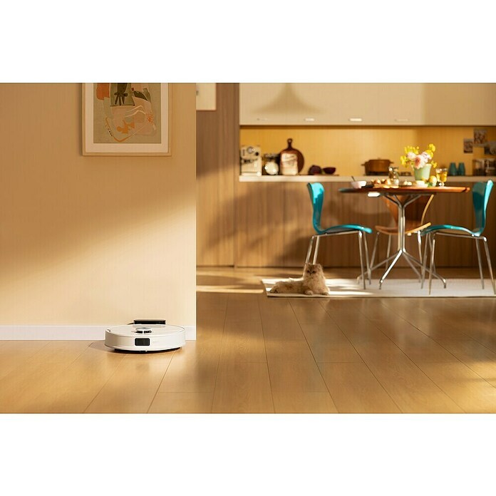 Roborock Robot aspirador con mopa Q10 VF White (Potencia de aspiración: 10.000 Pa, Duración de la batería: 150 min, Capacidad del robot: 500 ml, Blanco) | BAUHAUS