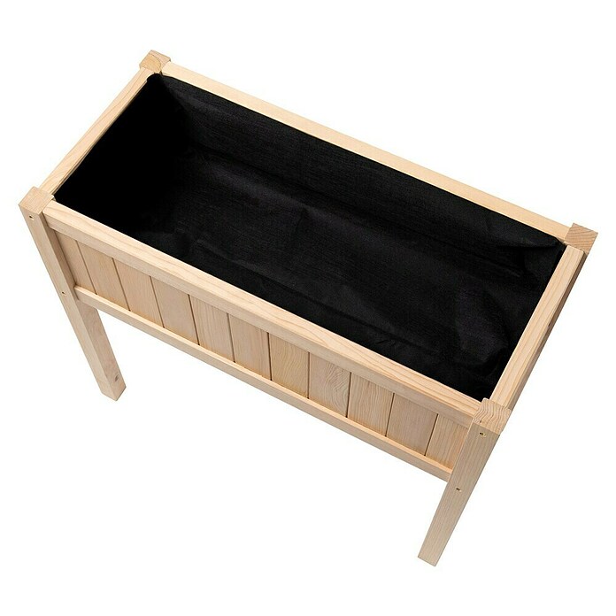 Sun Hochbeet Bloom 75 (75 x 35 x 65 cm, Holz, Natur) | BAUHAUS