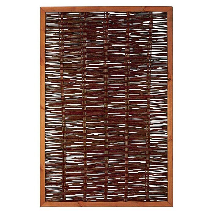 T & J Zaun-Set Fresno (525 x 180 cm, Braun, 25 -tlg.) | BAUHAUS