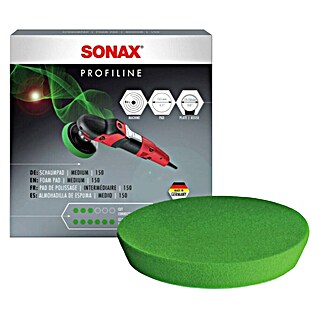 Sonax Jastučić za poliranje Profiline (Promjer: 150 mm, Zelena)