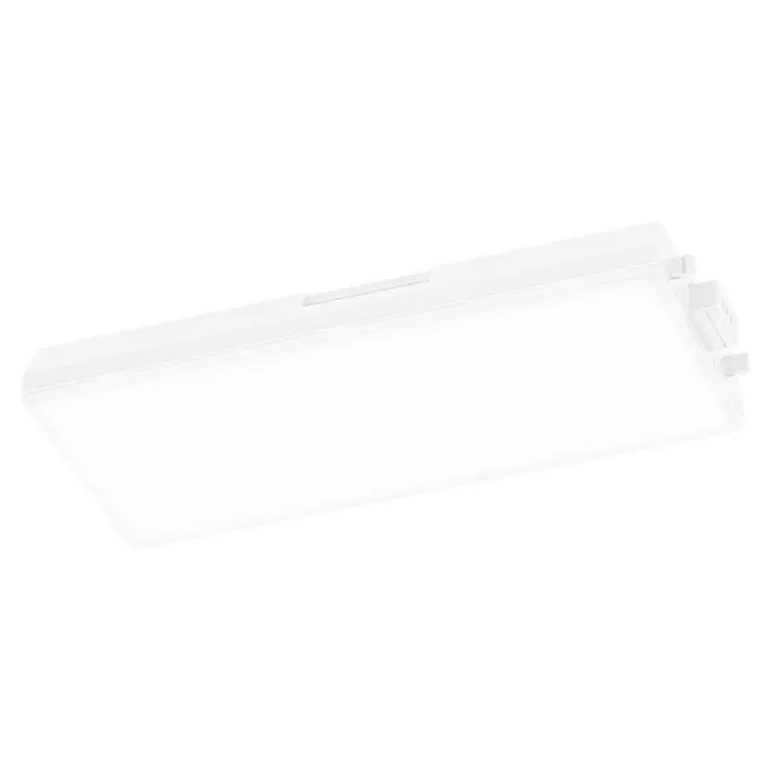 Osram LED-Unterbauleuchte Erweiterung - L x B x H: 17,9 x 8,1 x 2,1 cm, Lichtfarbe: Warmweiß, Weiß - Deckenleuchte: Eine rechteckige, weiße Deckenleuchte für den Innenbereich, die helles und gleichmäßiges Licht spendet. Moderne Beleuchtungslösung.