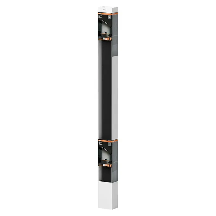 Osram LED-Deckenleuchte Office Line - 30 W, L x B x H: 112,6 x 4,1 x 7 cm, Schwarz, Kaltweiß - Dieses Bild zeigt eine Osram Space Line Deckenleuchte mit einer modernen Büroszene. Das Design ist minimalistisch und funktional, perfekt für moderne Arbeitsbereiche.