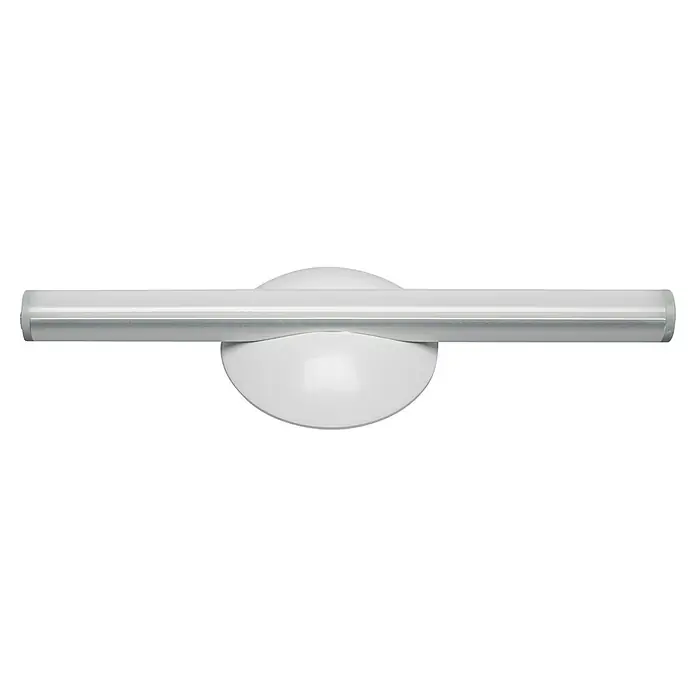Osram LED-Unterbauleuchte Schrankleuchte LEDStixx - L x B x H: 20,6 x 1,7 x 1,7 cm, Lichtfarbe: Kaltweiß - Nahaufnahme einer LED-Deckenleuchte in Weiß, die sich durch ihr minimalistisches Design und ihre moderne Optik auszeichnet.