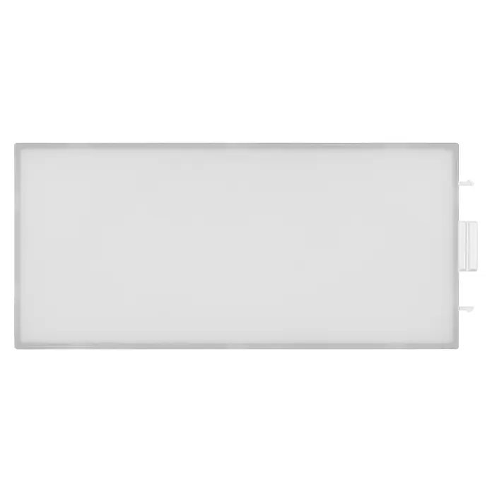Osram LED-Unterbauleuchte Erweiterung - L x B x H: 17,9 x 8,1 x 2,1 cm, Lichtfarbe: Warmweiß, Weiß - Ein helles, rechteckiges LED-Panel, ideal für Büros oder Wohnräume, bietet gleichmäßige Ausleuchtung und eine moderne Optik.