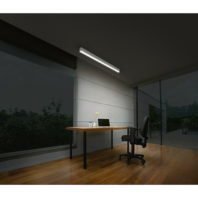 Osram LED stropna svetilka Office Line  (30 W, Do x Š x V: 112,6 x 4,1 x 7 cm, Bela, Hladno bela) | 3097 - Bürolicht | CAKA - Zweckleuchten | CAK - Technisches Licht | CA - Beleuchtung | C - Elektro | BAUHAUS
