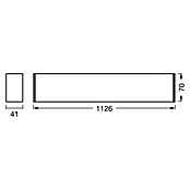 Osram LED stropna svetilka Office Line  (30 W, Do x Š x V: 112,6 x 4,1 x 7 cm, Bela, Hladno bela) | 3097 - Bürolicht | CAKA - Zweckleuchten | CAK - Technisches Licht | CA - Beleuchtung | C - Elektro | BAUHAUS