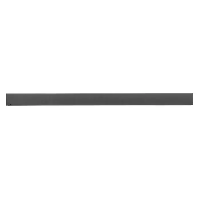 Osram LED-Deckenleuchte Office Line - 30 W, L x B x H: 112,6 x 4,1 x 7 cm, Schwarz, Kaltweiß - Graues Rechteck mit subtilen Farbverläufen, ideal für Hintergründe oder Texturen. Schlichtheit trifft Eleganz.
