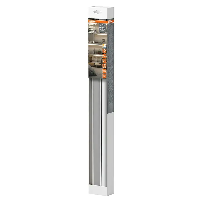 Osram LED-Unterbauleuchte Linear - L x B x H: 55,7 x 6 x 2,4 cm, Lichtfarbe: Tageslichtweiß, 220 V - 240 V, Weiß - OSRAM LED-Leuchte, Linear LED Turn Connect 557mm. Das Design ist modern und funktional und bietet vielseitige Beleuchtungslösungen.