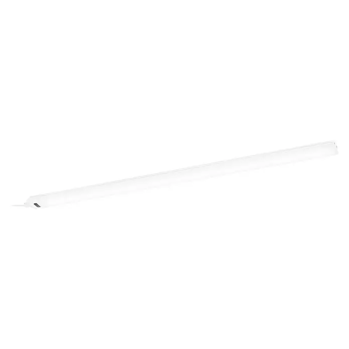 Osram LED-Unterbauleuchte Linear - L x B x H: 55 x 3,6 x 1,8 cm, Lichtfarbe: Tageslichtweiß, 220 V - 240 V - Eine lange, weiße Deckenleuchte mit integriertem Lichtband für eine gleichmäßige und energieeffiziente Ausleuchtung.