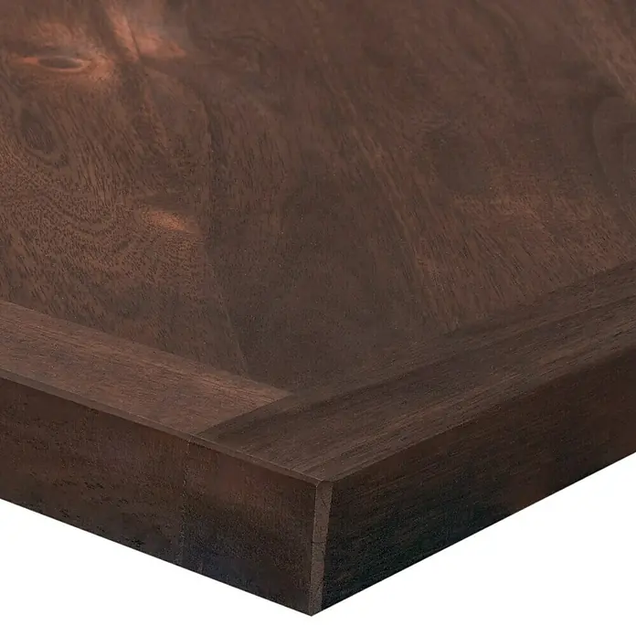 Arbeitsplatte Fischgrt - Akazie, L x B x S: 200 x 80 x 2,6 cm, Dunkelbraun  online kaufen bei BAUHAUS