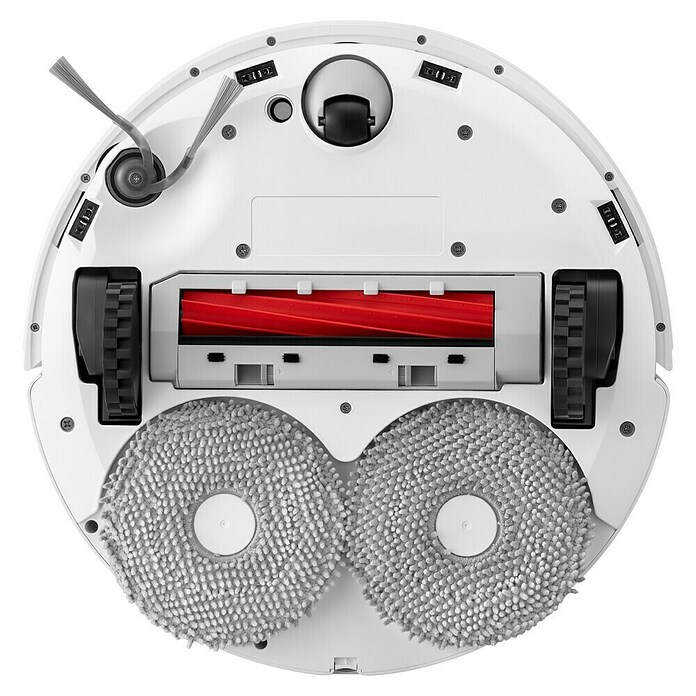 Roborock Robot aspirador con mopa QR 598 White (Potencia de aspiración: 8.000 Pa, Duración de la batería: 180 min, Capacidad del robot: 330 ml, Blanco) | BAUHAUS