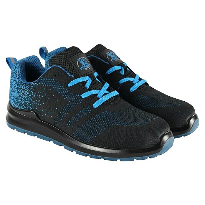 Sicherheitshalbschuh Blue Star  (Schwarz/Blau, 44, S1)