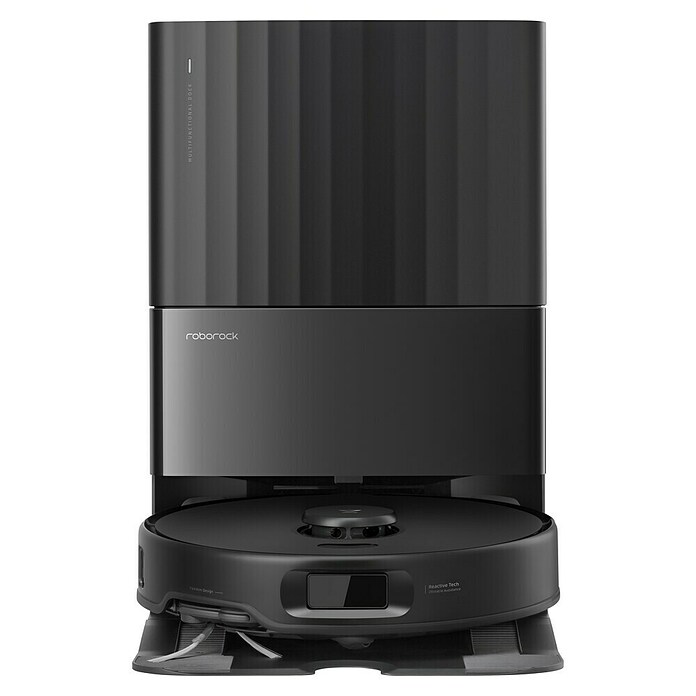 Roborock Robot aspirador con mopa Qrevo Edge 5V1 Black (Potencia de aspiración: 18.500 Pa, Duración de la batería: 180 min, Capacidad del robot: 325 ml, Negro) | BAUHAUS