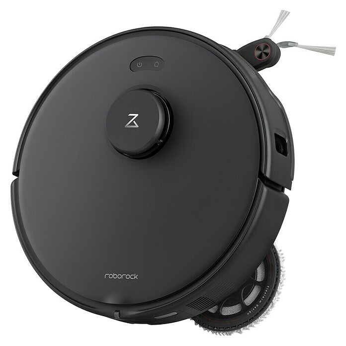 Roborock Robot aspirador con mopa Qrevo Edge 5V1 Black (Potencia de aspiración: 18.500 Pa, Duración de la batería: 180 min, Capacidad del robot: 325 ml, Negro) | BAUHAUS
