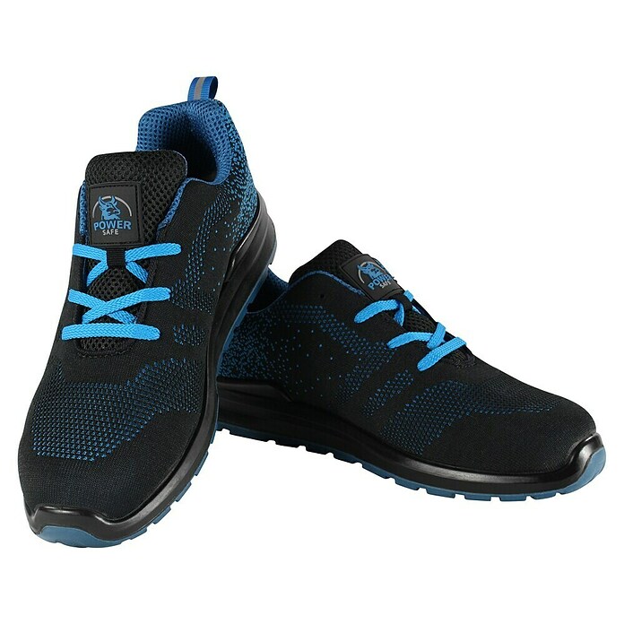 Sicherheitshalbschuh Blue Star  (Schwarz/Blau, 42, S1)