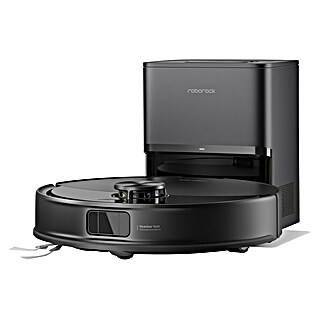 Roborock Saugwischroboter Q10 VF+ Black (Saugkraft: 10 000 Pa, Akkulaufzeit: 240 min, Fassungsvermögen Roboter: 350 ml, Schwarz)
