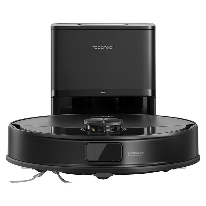 Roborock Saugwischroboter Q10 VF+ Black (Saugkraft: 10 000 Pa, Akkulaufzeit: 240 min, Fassungsvermögen Roboter: 350 ml, Schwarz) | BAUHAUS
