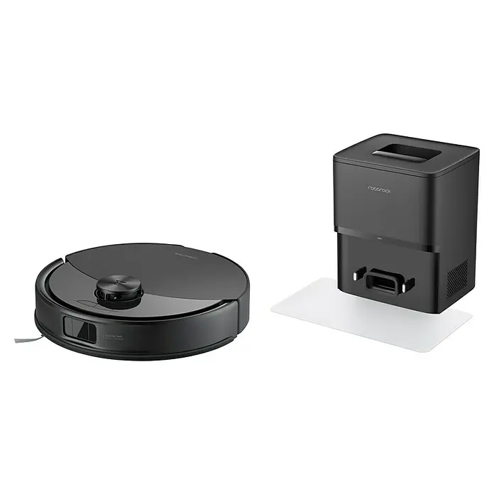 Roborock Saugwischroboter Q10 VF+ Black - Saugkraft: 10.000 Pa, Akkulaufzeit: 240 min, Fassungsvermögen Roboter: 350 ml, Schwarz - Das Roborock S8 Pro Ultra Saugroboter- und Dockingstation-System bietet eine fortschrittliche Reinigungslösung für Ihr Zuhause.