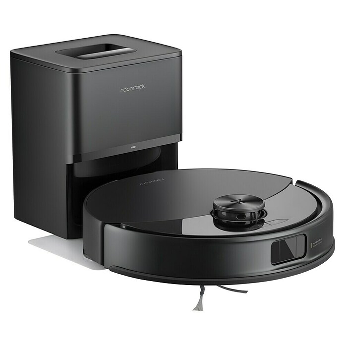 Roborock Saugwischroboter Q10 VF+ Black (Saugkraft: 10 000 Pa, Akkulaufzeit: 240 min, Fassungsvermögen Roboter: 350 ml, Schwarz) | BAUHAUS